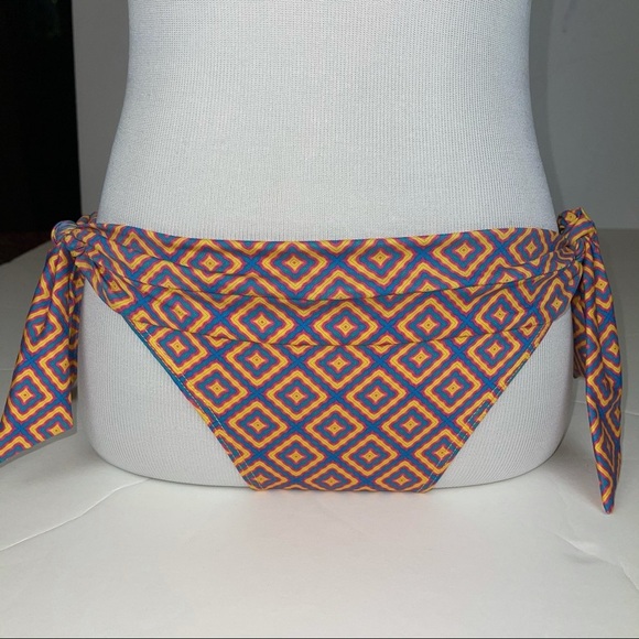 KORAL Swim Bikini Set Bandeau Top Tie Bottom S - Picture 14 of 17